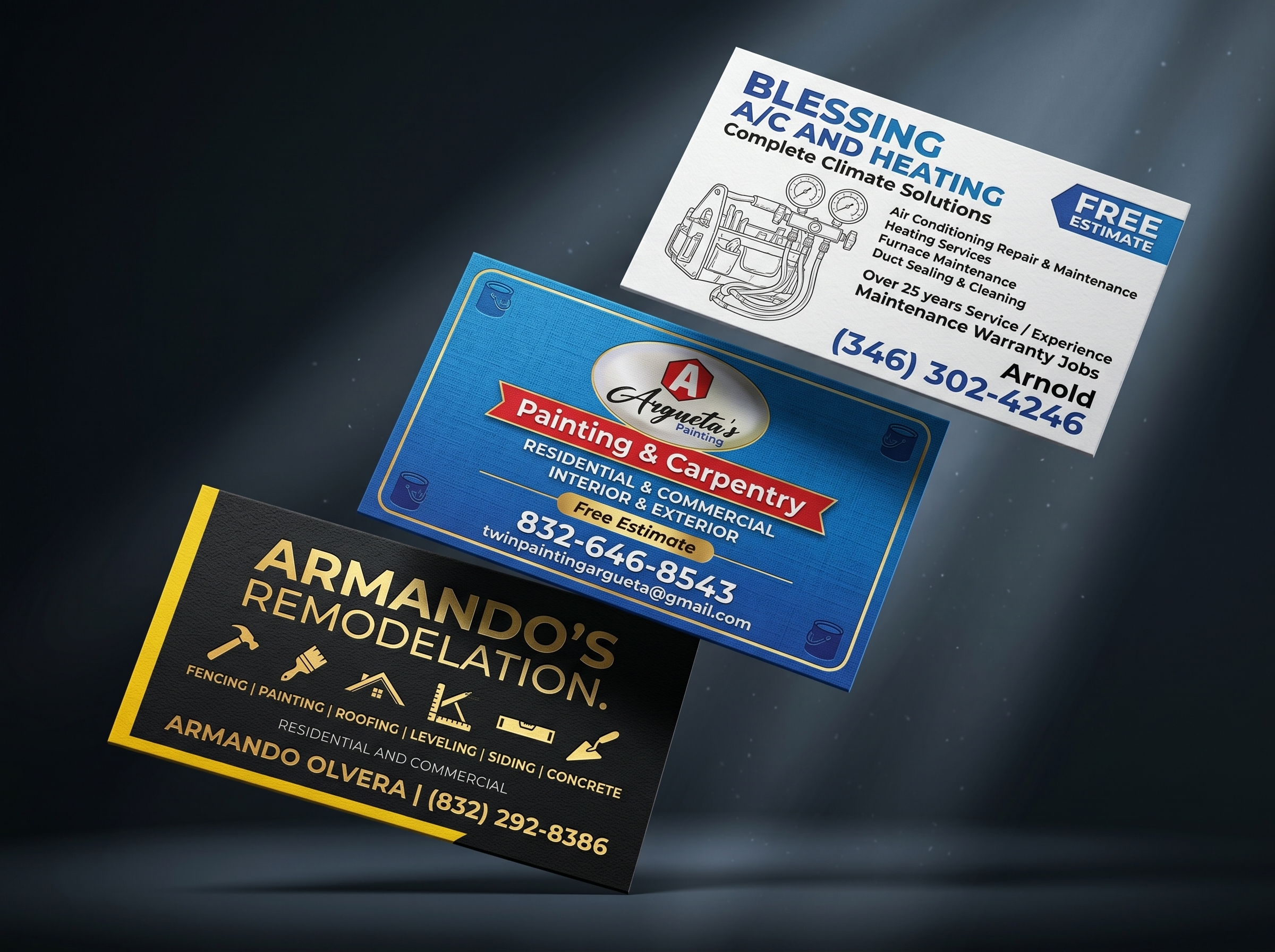Tarjetas de presentación premium de Smart Unlimited Solutions