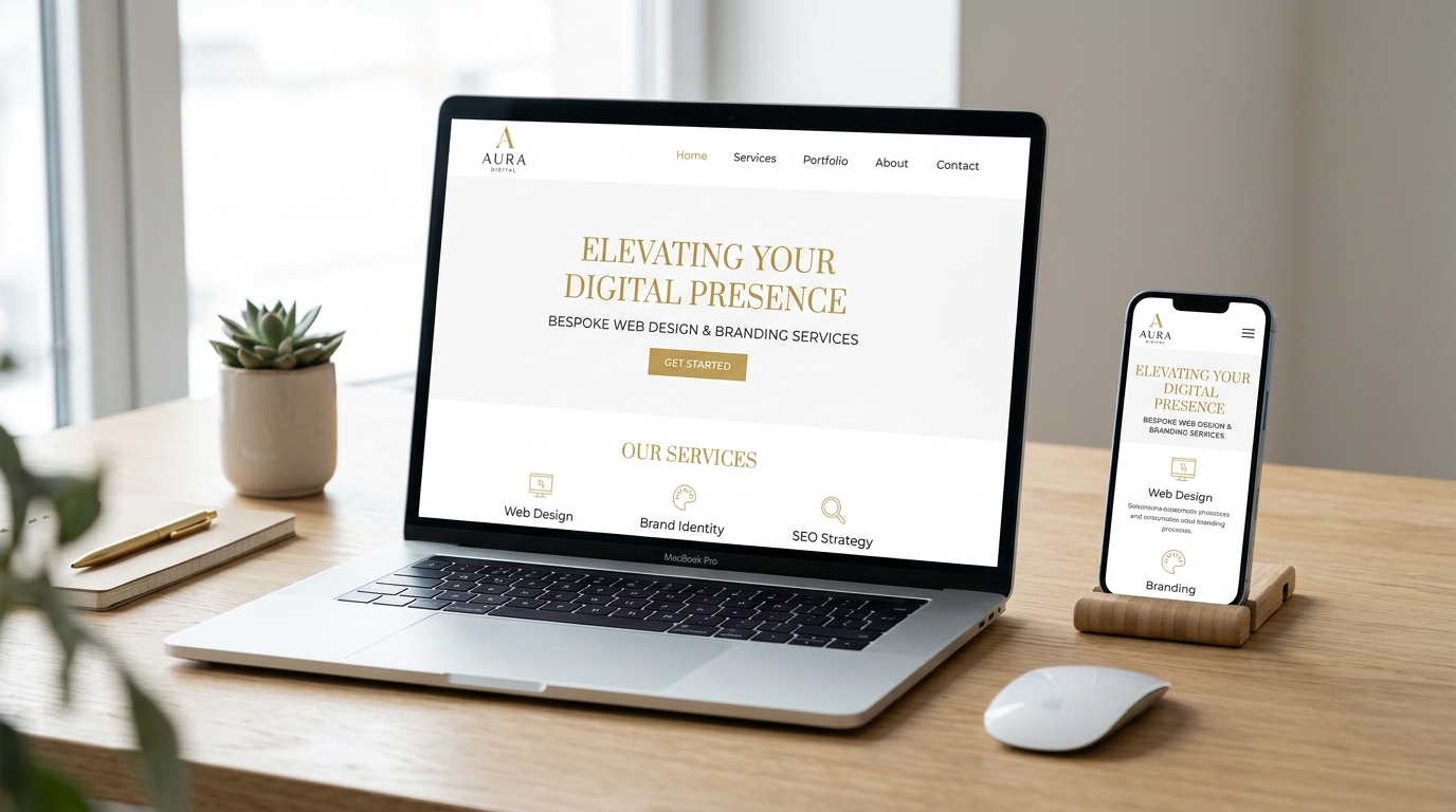 Vista previa de diseño web